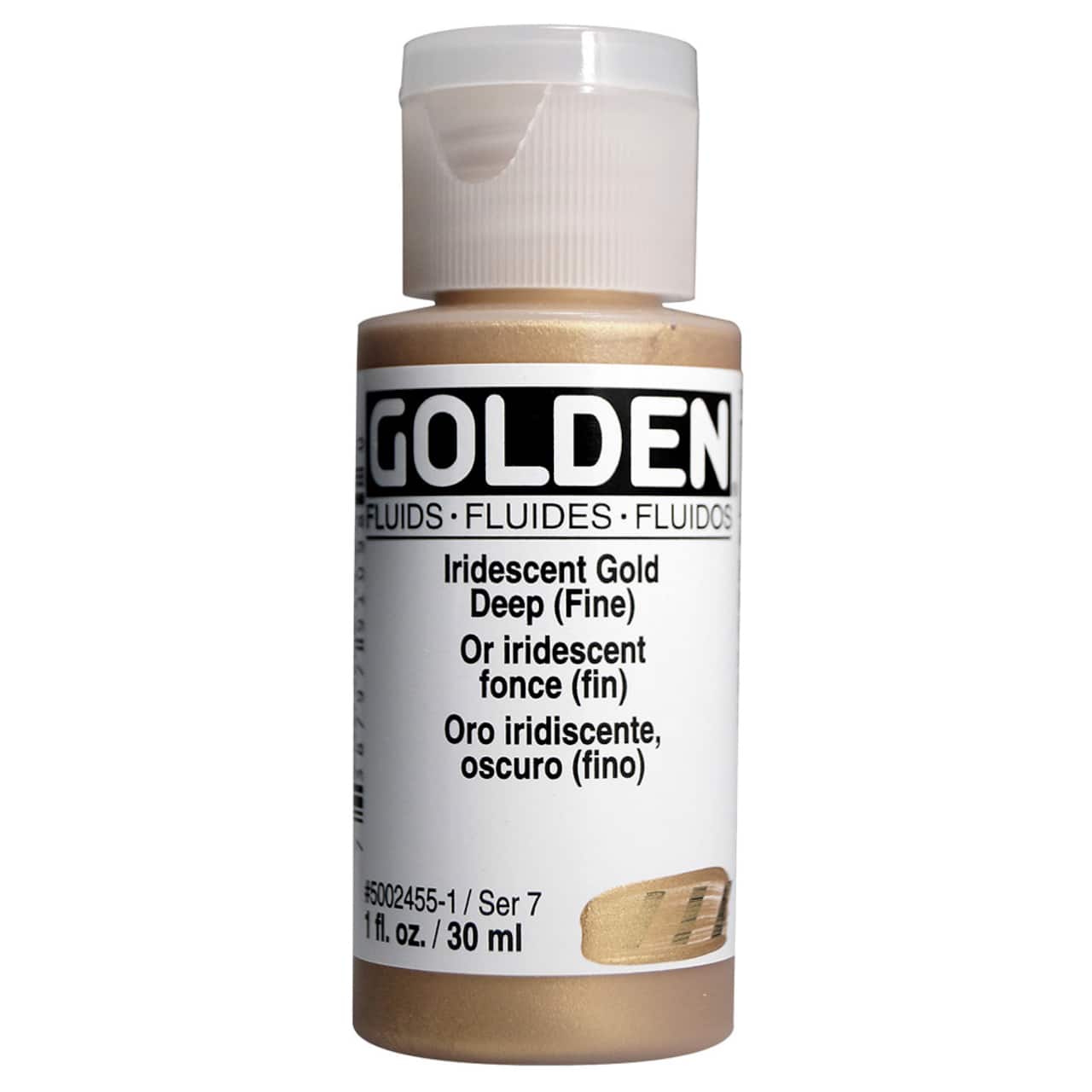 Acryliques liquides iridescents de Golden, 30 ml